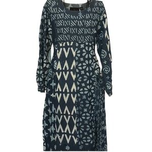 NWT.   Medium Long Vintage denim dress.   CL/GR.  23750